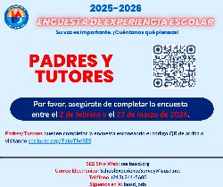 School Experience Survey Flyer in Spanish